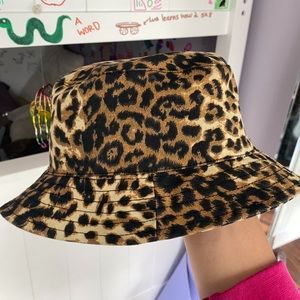 Leopard Print Bucket Hat